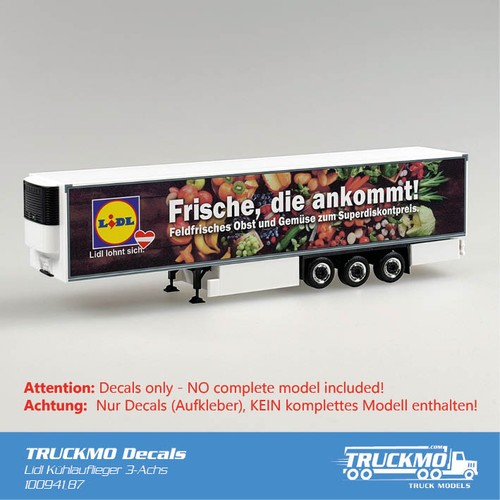Truckmo decalcomanie lidl - truckmo,