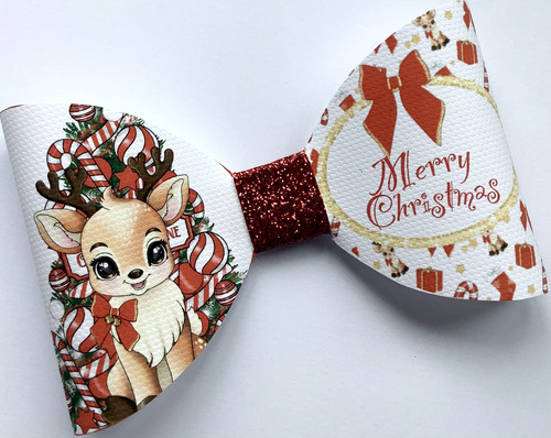 Renna rubino rosso - rubino, natale
