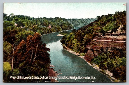 Cartolina lower genesee river - cartolina,