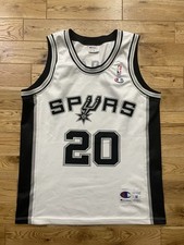Canotta Basket Champion Nba Ginobili Spurs Virtus Basket Basketball Jersey Ita A