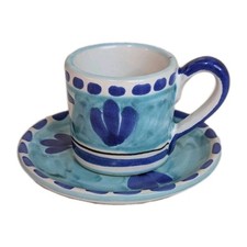 Hand Painted Italian Teacup