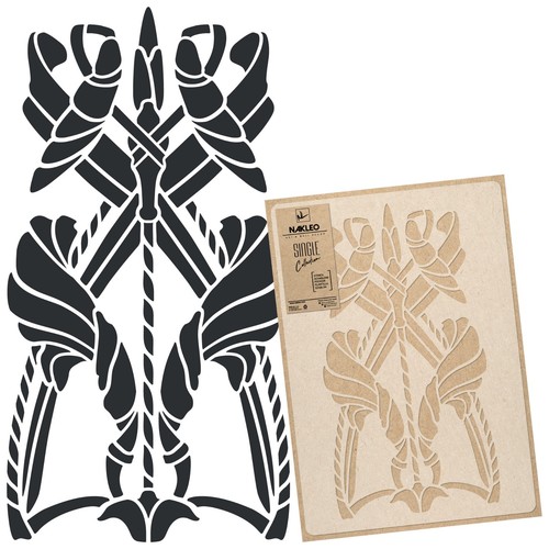 Stencil plastica - stencil, in