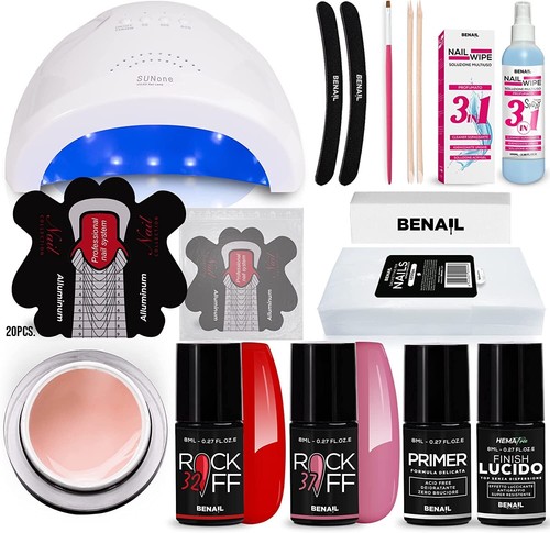 Kit ricostruzione unghie gel