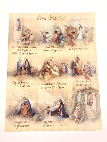 Stampa arte sacra - ave, maria