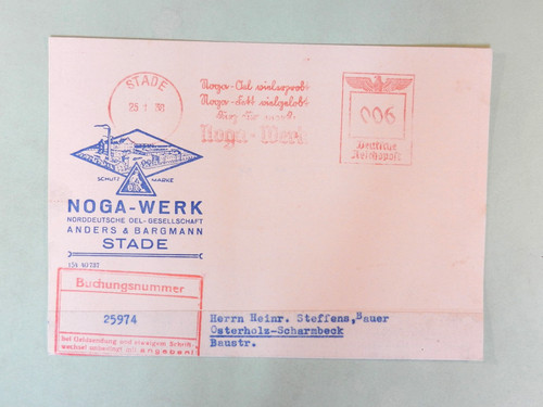 Reich cartolina timbro - dt.,