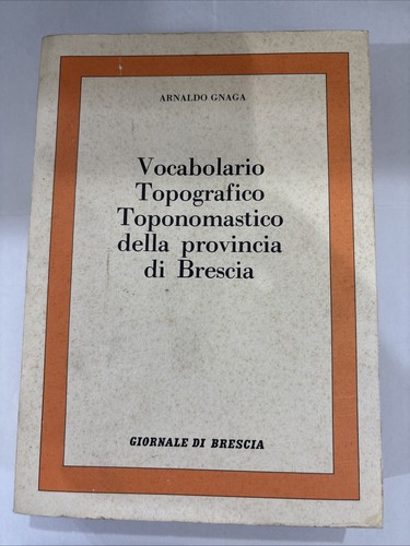 Vocabolario topografico - vocabolario,