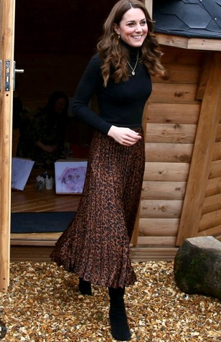 Zara gonna midi - , leopardata