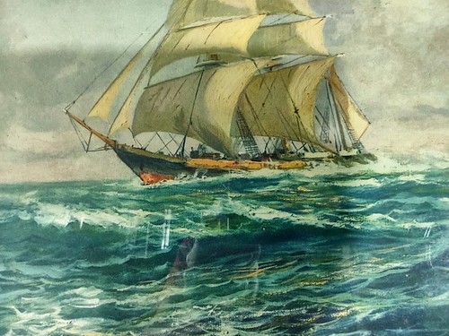 Antico acquerello originale - antico,