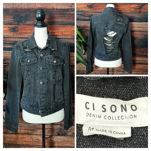 Giacca jeans sono crop - giacca,