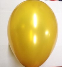 50 PALLONCINI ORO METALLIZZATO