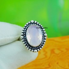 Anello regalo fatto a mano in argento sterling 925 con pietra preziosa...