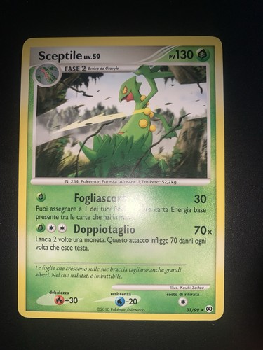 Platino arceus sceptile 99 - platino,