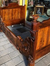 Antico letto francese piazza - francese,