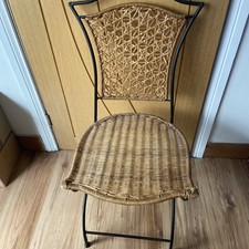 Sedia pieghevole vintage unica