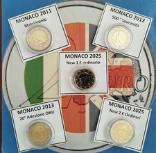 2 euro Monaco - 3 FDC