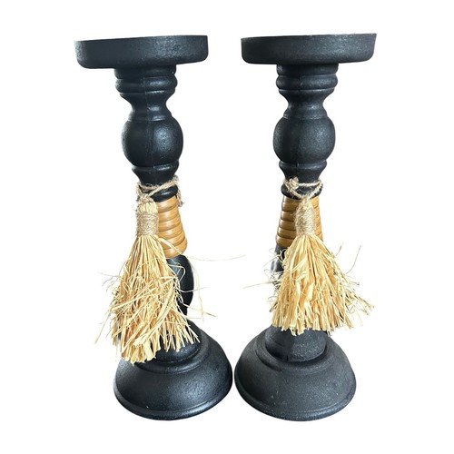 Pilastri portacandele legno - pilastri,
