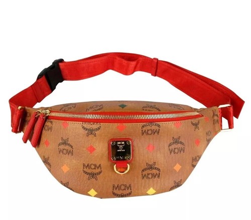 Borsa cintura mcm cognac - da,