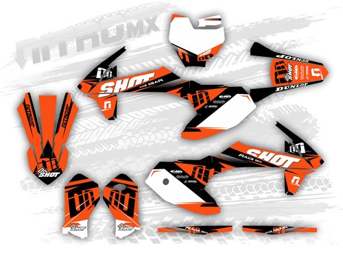 Kit grafica nitromx per ktm - grafica, sx