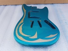 1966 FENDER MUSTANG BODY USA - TATUAGGIO TRIBALE