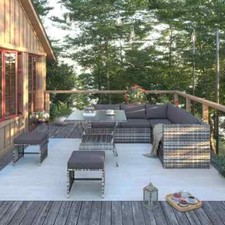 Set Divano Angolare 7 Posti