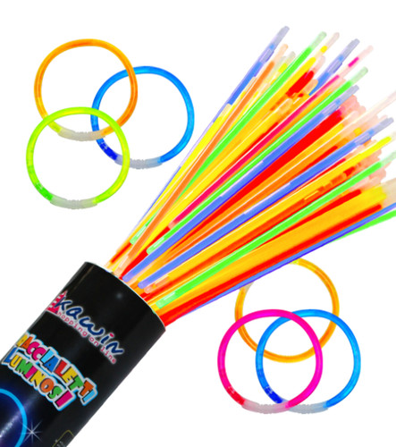 200 braccialetti luminosi - ,