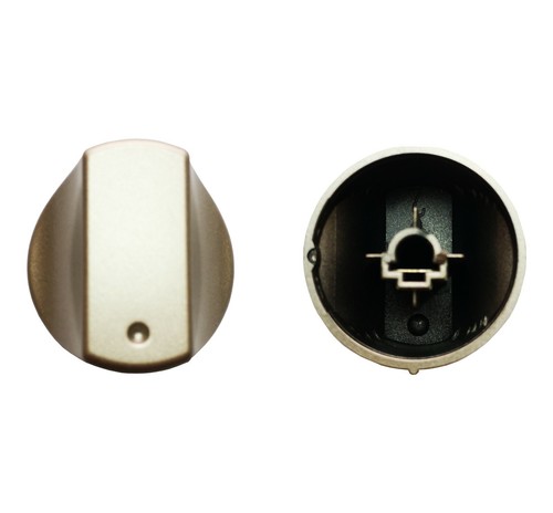 Manopola inox fornelli - manopola,