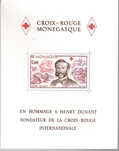 Timbre monaco bloc feuillet - de,