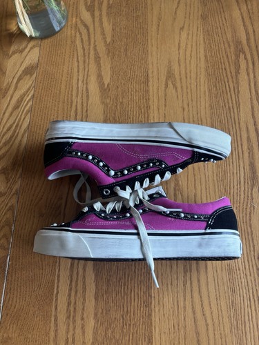 Sneakers vans borchie rosa - sneakers,