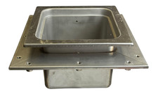 lavello da pavimento steal