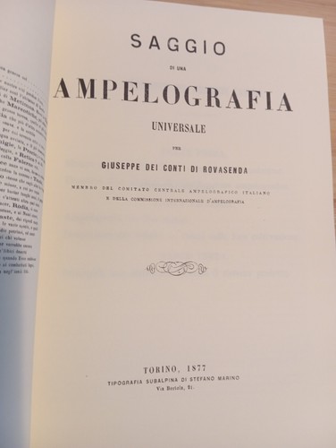 Ampelografia anastatica - ampelografia,