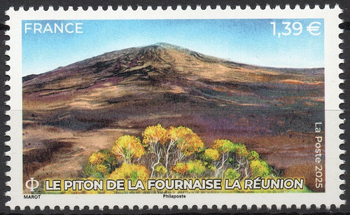 Timbre 5877 neuf - 5877, volcan