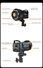 FARO LED 100W CY-8300 STUDIO FOTO CON ATTACCO TIPO BOWENS