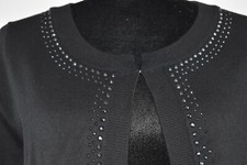 Cardigan maglione borchie