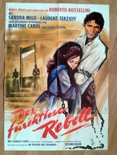 VANINA VANINI '61 Roberto Rossellini TEDESCO 1 foglio SANDRA MILO Laurent Terzieff