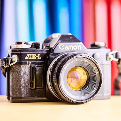 Rare canon noir 50mm - canon, ae-1