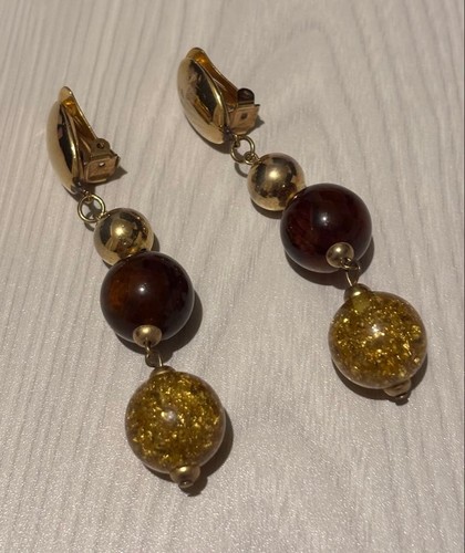 Orecchini goccia bordeaux - a,