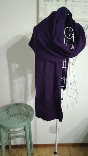 Sciarpa con tasche - sciarpa, donna