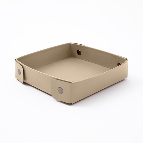 Svuotatasche cuoio beige - svuotatasche,