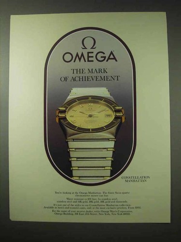 Pubblicità orologio omega - pubblicità,