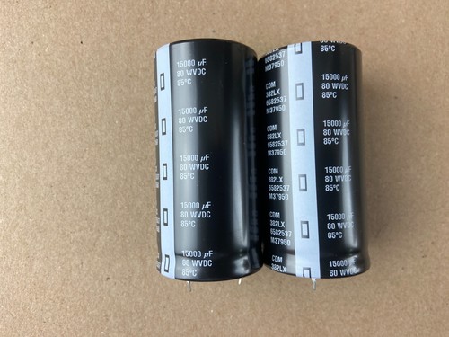 Nuovi condensatori 15000 uf - condensatori,
