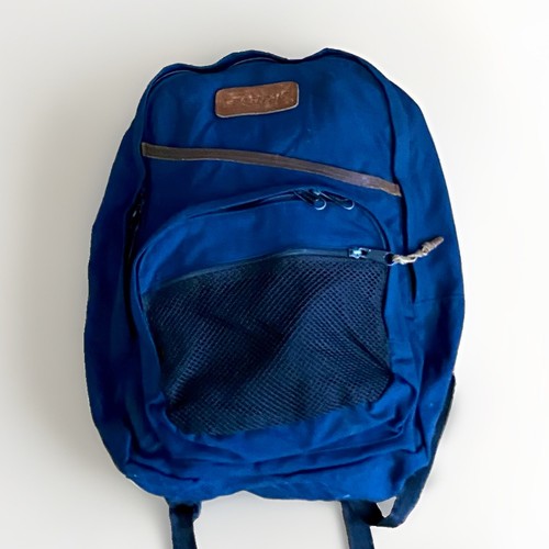 Zaino vintage eastpak blu - vintage,