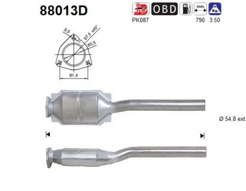101 catalizzatore per - kw,