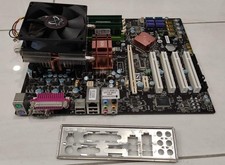 SCHEDA MADRE MSI + CPU INTEL CORE QUAD Q6600 + 4GB MEMORIA