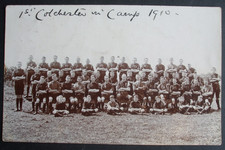 1911 RPPC 1st COLCHESTER