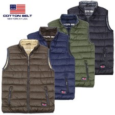 Gilet piumino smanicato uomo COTTON BELT multi colori M L XL XXL 3XL 4XL 5XL