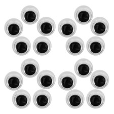  400 pezzi di autoadesivi si muovono gli occhi della bambola per occhi mobili