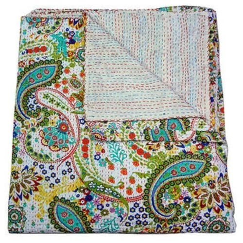 Trapunta kantha copriletto - trapunta,