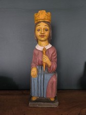 Ancienne Statue En Bois