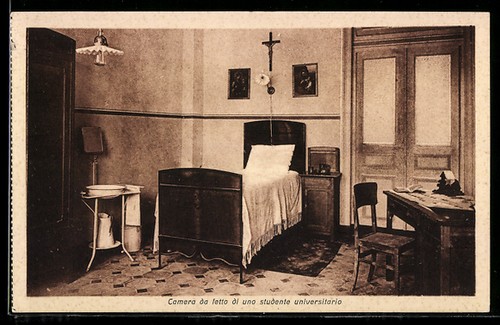 Cartolina torino collegio s - torino,,