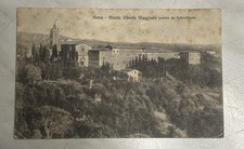 Cartolina Siena - Monte Oliveto Maggiore veduta da Settentrione FP VIAGGIATA 